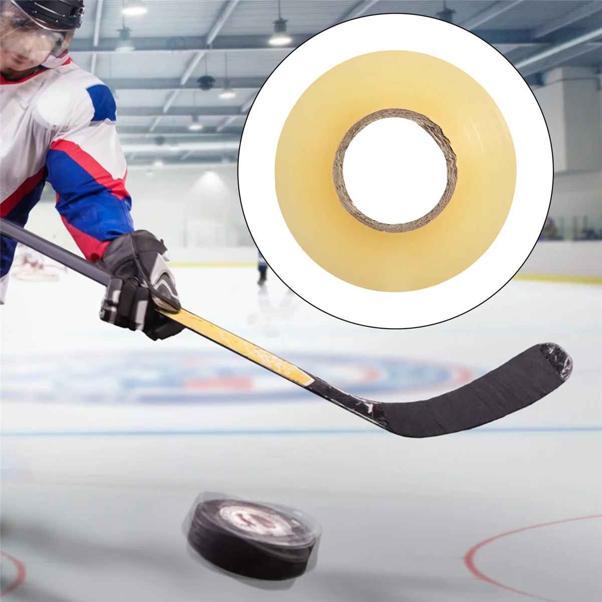 6 Pack Clear Hockey… - image