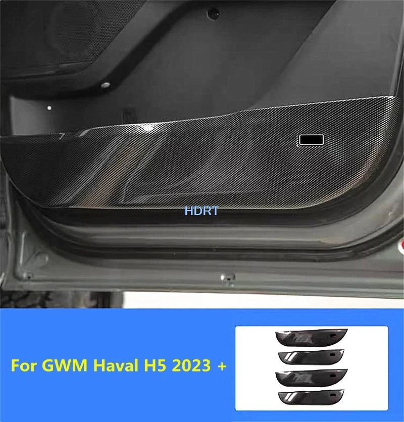 

Car Styling Door Kick Pad Cover Gate Anti Dirt Guard Protector Decoration Accessories Sticker For Great Wall GWM Haval H5 2023 +