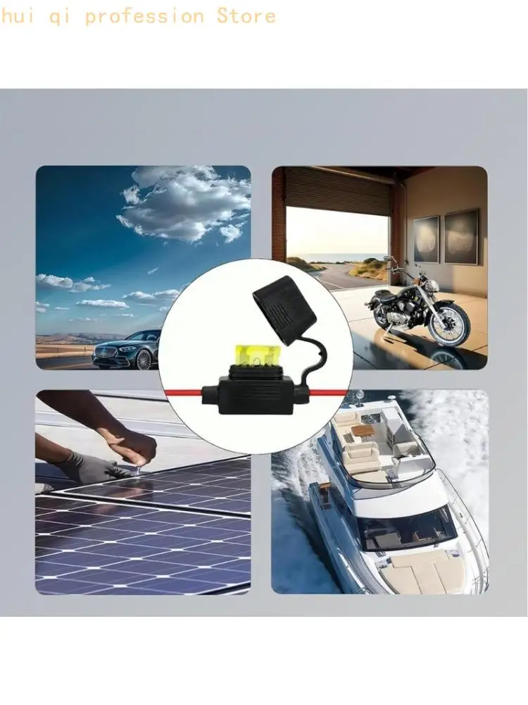 Strong 20A Fused Battery Connector Automotive Battery Maintenance Wire High Current 20a Blend Cable for GC008 H8WE