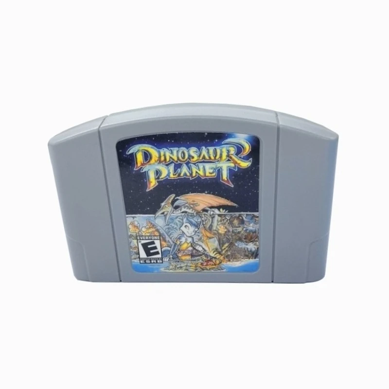 Cassette de juego N64, versión estadounidense, Dinosaur Planet, cassette de juego en inglés de 64 bits, colección de hobbies, regalos de juguetes