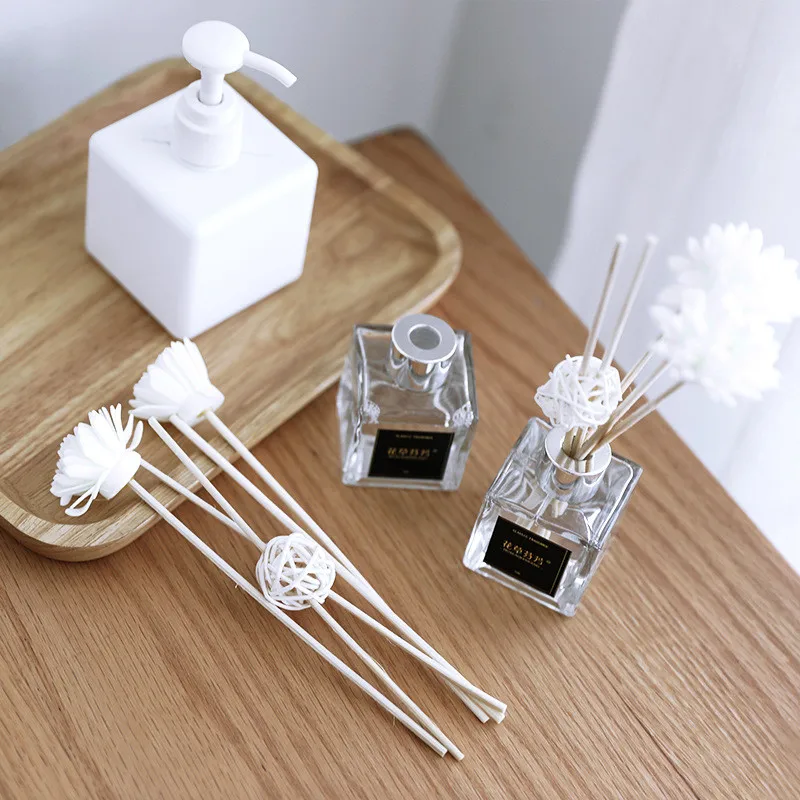 Bedroom Fragrance Diffuser Sticks Aromatherapy Essential Oil Air Fresheners Dried Rattan Fragrances Bathroom Office Deodorants