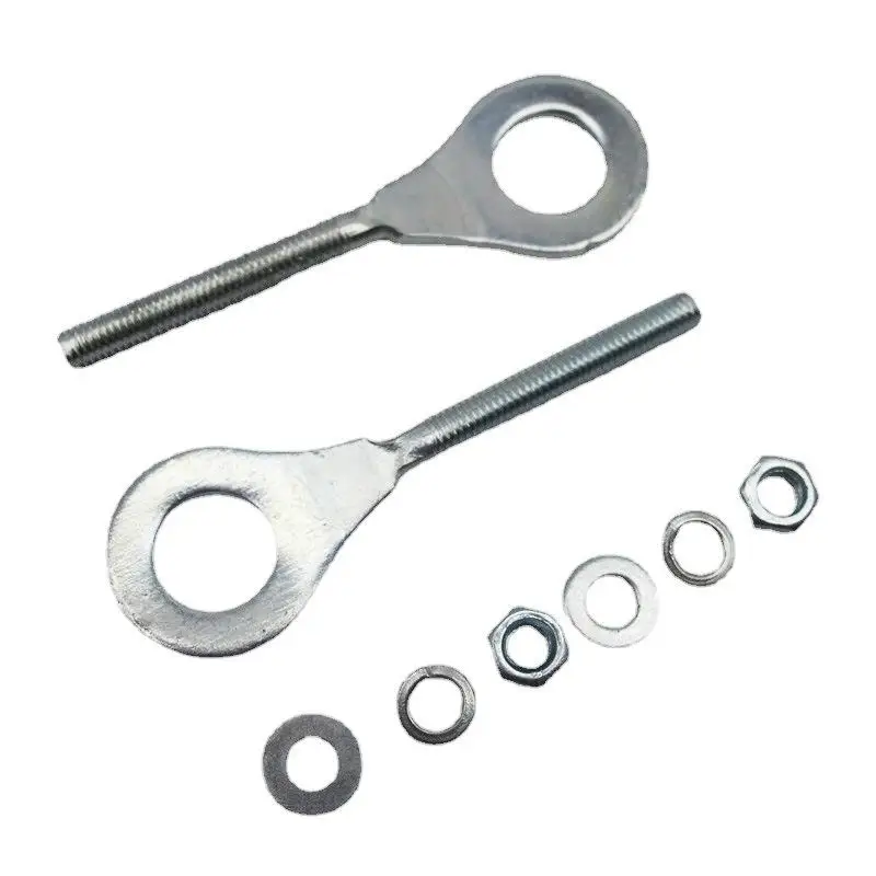 2Pcs Motorcycle Chain Tensioner Adjuster Iron Puller For Mini Bike 50cc-125cc CRF50 XR70 ATV Motorcycle Parts Accessories view 3