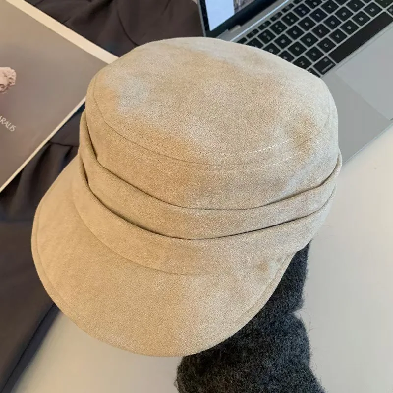 2025, neue Vintage-Baskenmütze für Damen, Maler-Stil, Künstlermütze, französische Mütze, weiche Mütze für Herbst und Winter, Modeaccessoire, Militärhüte