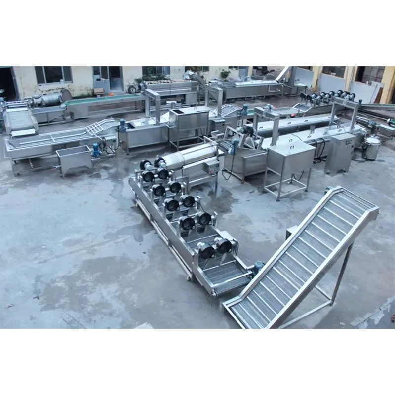 Factory Customizable Automatic Potato Chips Making Machine/industrial Frozen French Fries Production Line
