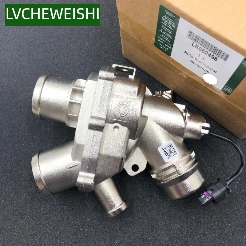 

Aluminum 3.0 V6 Petrol Coolant Thermostat Housing for Range Rover 13- RR Sport 14 New Discovery Velar LR062498 LR107288 LR117568