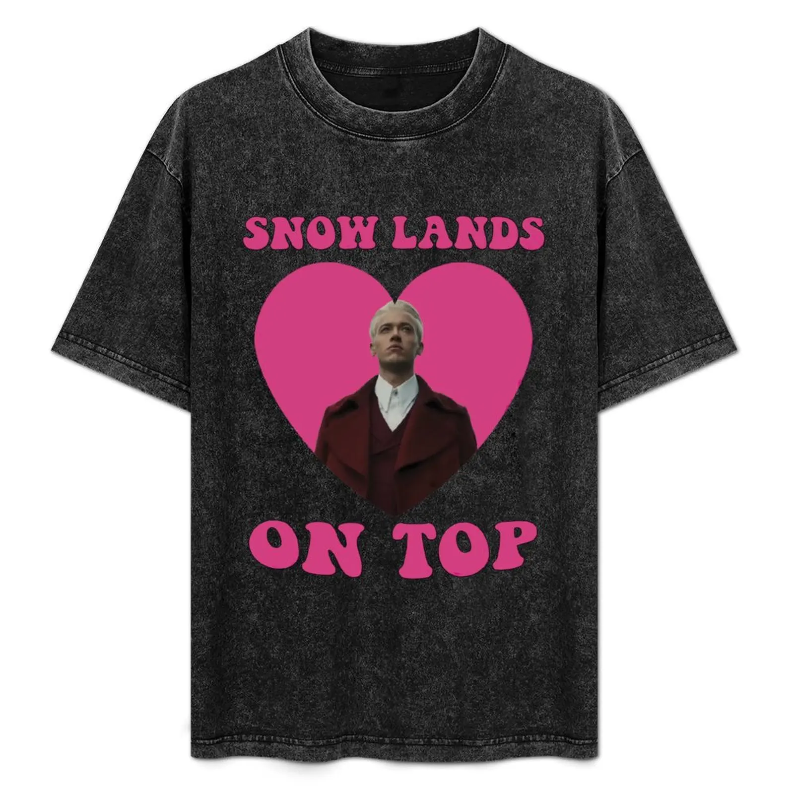 

Snow Lands On Top Coriolanus Snow Tom Blyth President The Hunger Games Hunger Game T-Shirt new edition mens t shirts top quality