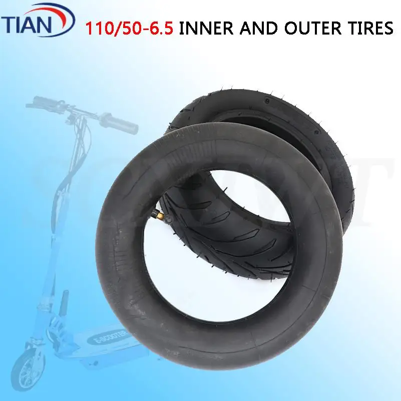 Tubo interior 90/65-6,5, cámara de neumático interior 110/50-6,5, piezas de goma de butilo para Mini Rocket Bike de 49cc, bicicleta de bolsillo, Scooter Eléctrico