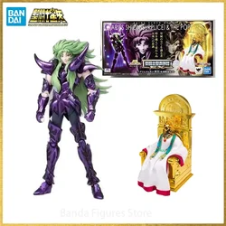 Original BANDAI Saint Cloth Myth EX Aries Shion Surplice & Former Pope Set Saint Seiya The Hades Chapter In Stock Anime Figures