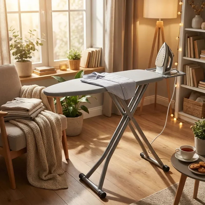 for Household Large Ironing Board Hotel Folding Iron Pad Vertical Ironing Rack