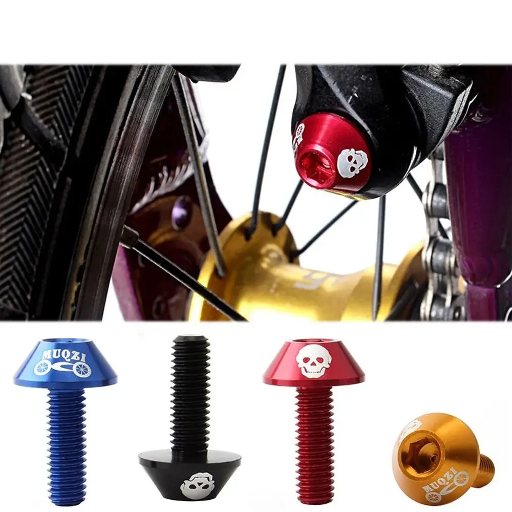 

Bike Brake Bicycle Brake Clamp 7075 Aluminum Alloy V Brake Clamp Screw M6 Brake Caliper Bolt V-Brake Column Screw M6 Screw