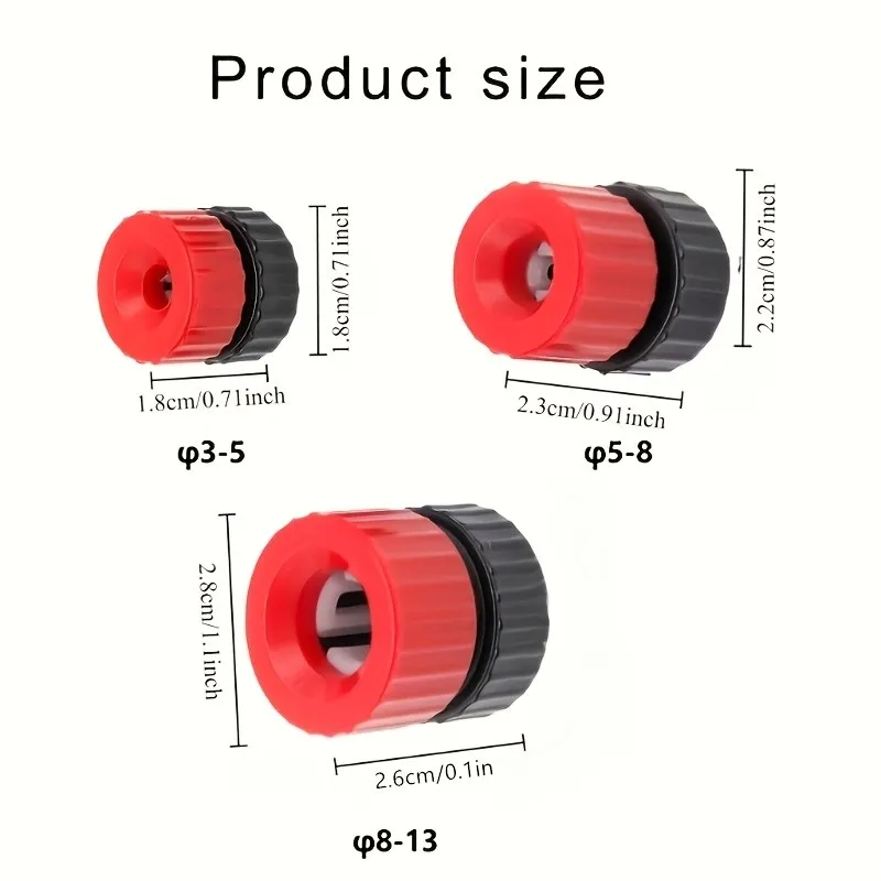 3Pcs Adjustable Drill Depth Rings – Stop Collars for 3-13mm Bits, Limit Hole Depth