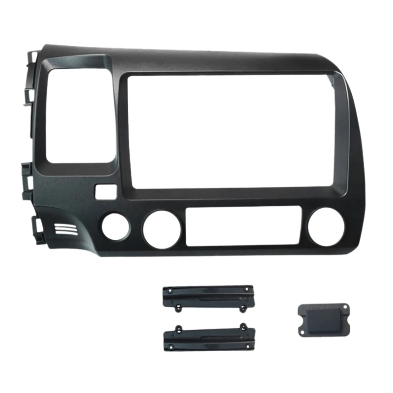 Auto Audio Radio 2Din Fascia Frame Adapter 9inch Big Screen DVD Player Fitting Panel Frame Kit  For Honda Civic 2006-2011