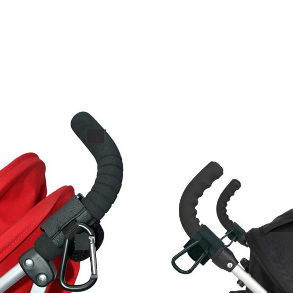 

2pcs Baby Stroller Hooks 20X5Cm Iron Hanging Organizer For Bag Hat Stroller Metal Hooks Practical Baby Car