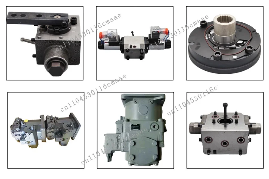Suitable for MSF340 rotary group cylinder block piston valve plate bushing plate spare parts pump parts
