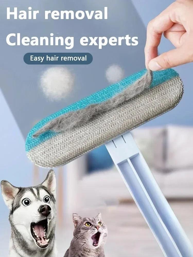 Multi-function Brusher Pet Cat Hair Remover Brush Manual Lint Dog Hair Cleaner Remover Carpet Bed Hair Tools Pet Supplies