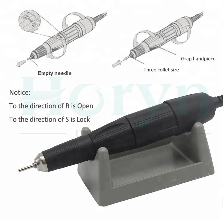 Handpiece Kuku Motor Mikro Lab Den Tal Kecepatan Rendah Ritetorque Bedah