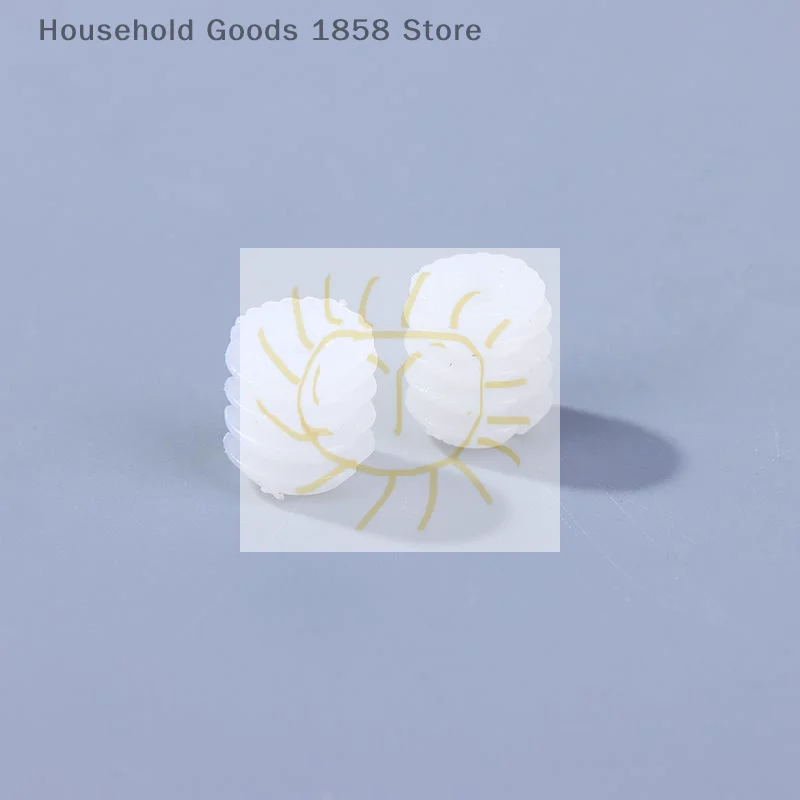 100Pcs White Plastic Dowels Durable Nut Kit Screw Dowel Inserts Bathroom Kitchen Plastic Pre-embedded Rubber Pellets