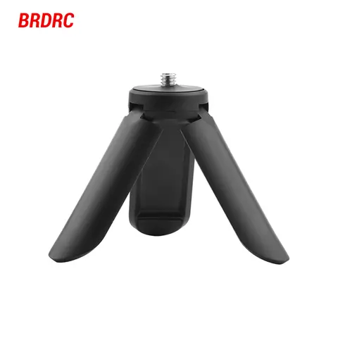 BRDRC 범용 전화 안정기 DJI Pocket 3/Osmo Pocket 2 테이블 삼각대 용 1/4 ''나사가있는 휴대용 미니 삼각대 카메라 스탠드
