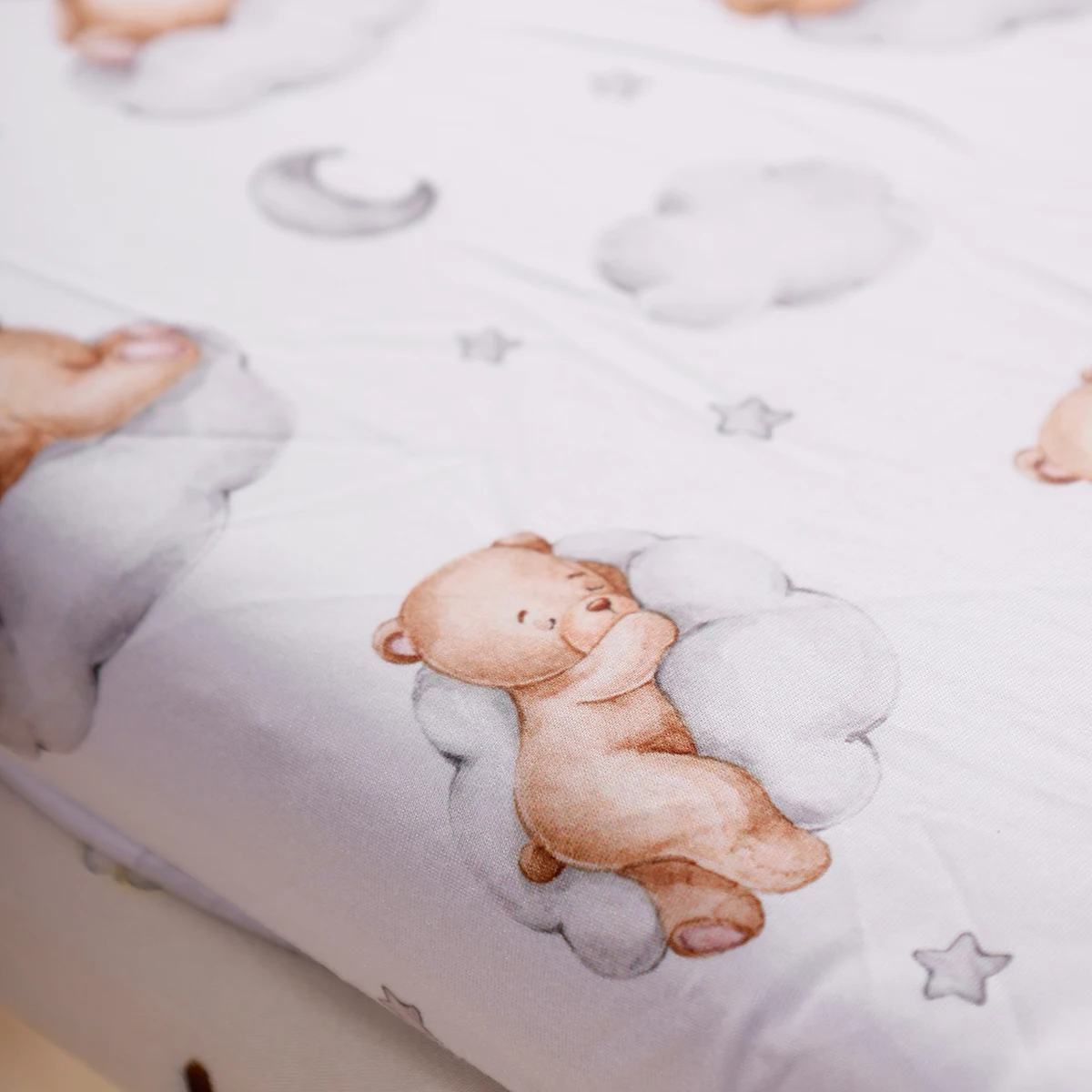 Kangobaby #My Soft Life# New Design 100% Polyester Baby Bed Sheet Newborn Crib Bedsheet Size 70x130cm