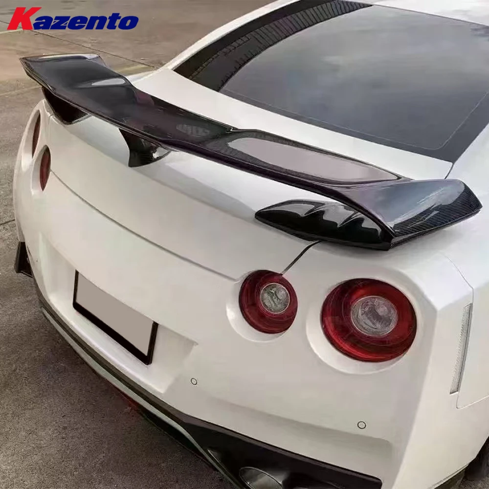 

VRS Style Magnum Opus Rear Wing (Will also fit old model) Carbon Fiber For Nissan GTR R35 2017 MY17