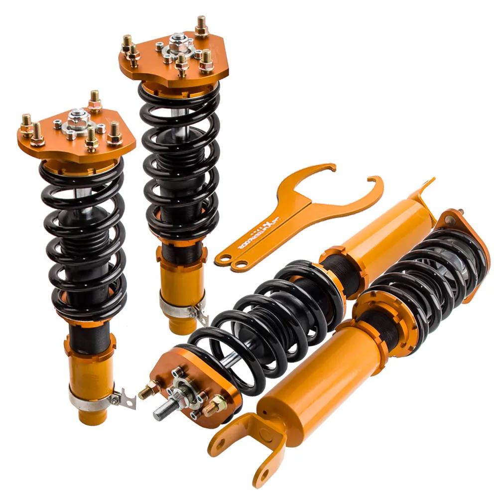 Maxpeedingrods Coilover Suspension Shock Absorber Kits For Honda Prelude BB1 BB2 BB3 1992-2001 Adj. Height