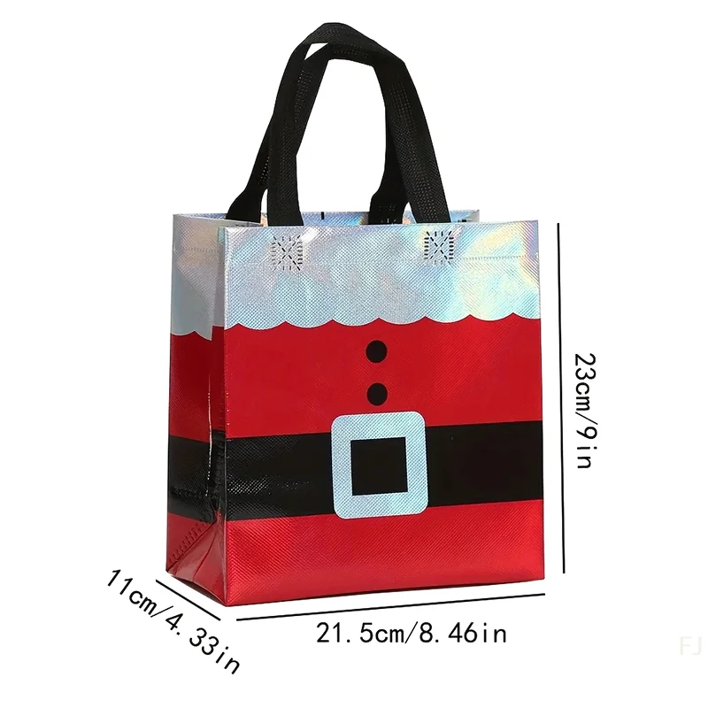 [YU]10/20pcs Christmas Gift Wrapping Bags, Perfect For Birthdays, Anniversaries, And Holiday Gift Exchanges, Christmas Gift Bags
