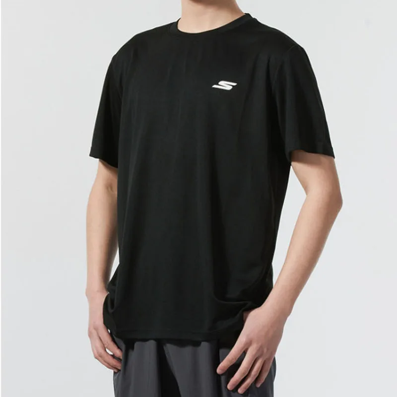 

Skechers Men's Quick Dry Breathable Performance T-Shirt Athletic Workout Gym Running Casual Sport Tee P224U051-03K8