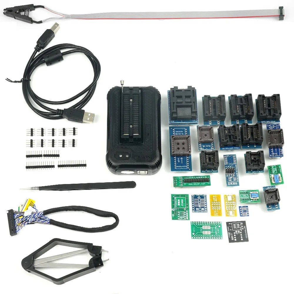 New Version XGecu Original T48 [TL866-3G] Programmer V12.15 Support 31000+ ICs for EPROM/MCU/SPI/Nor/NAND Flash/EMMC/ IC TESTER