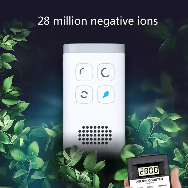 

20RC Air Ionizers Odor Smoke Air Purifier Deodorizer Mini Generator
