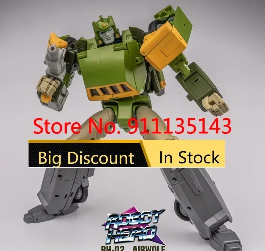 Robothero Rh-02 Robotheld Rh02 Airwolf Springer Spring Op Voorraad