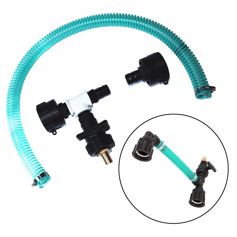 for ibc Adapter with S60x6 Male Female Thread Configuration for Dual Tank Linking in Water Conservation and Supply