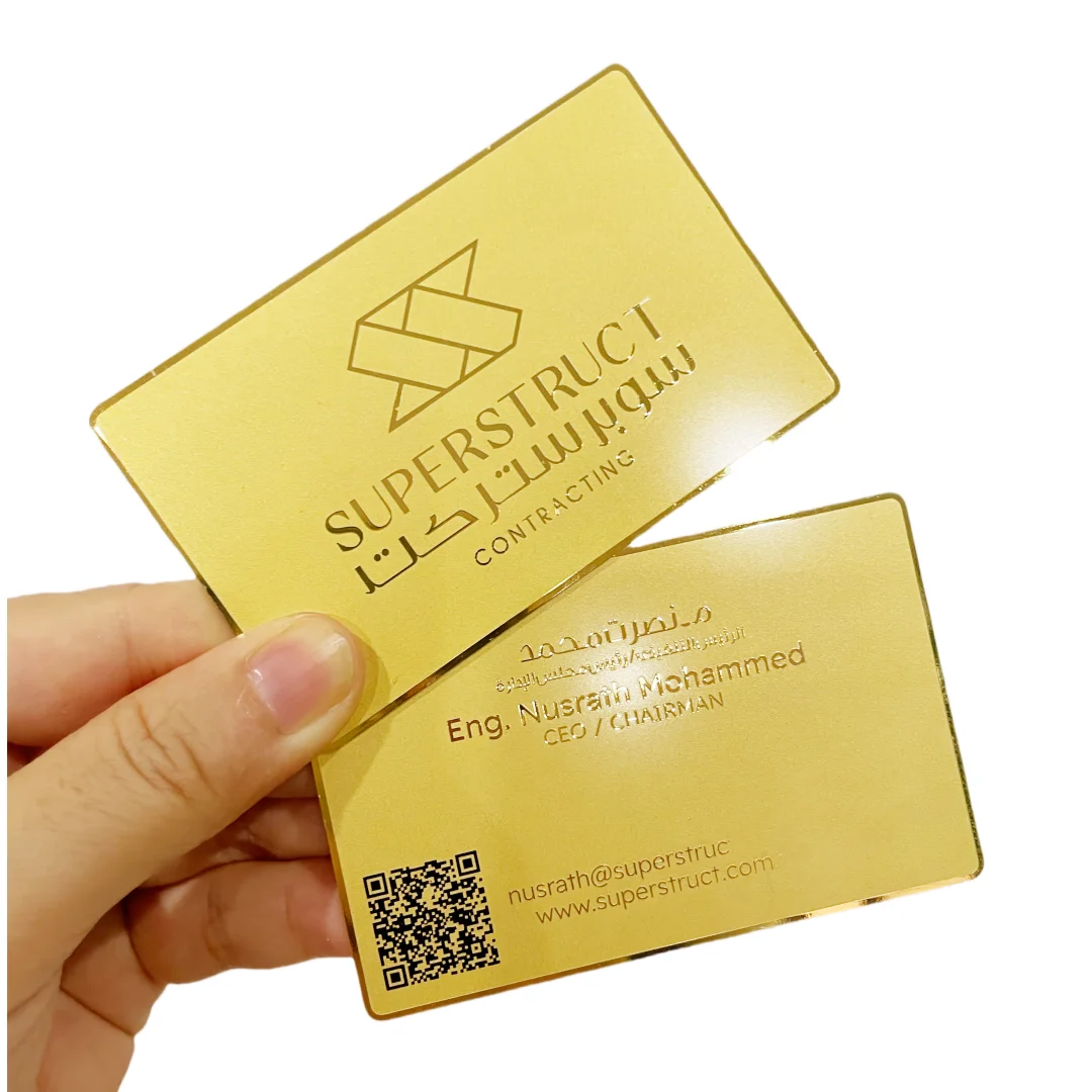 Customized inquiry Personalized Custom Black Matt Engraved Color Filling Metal Business Card