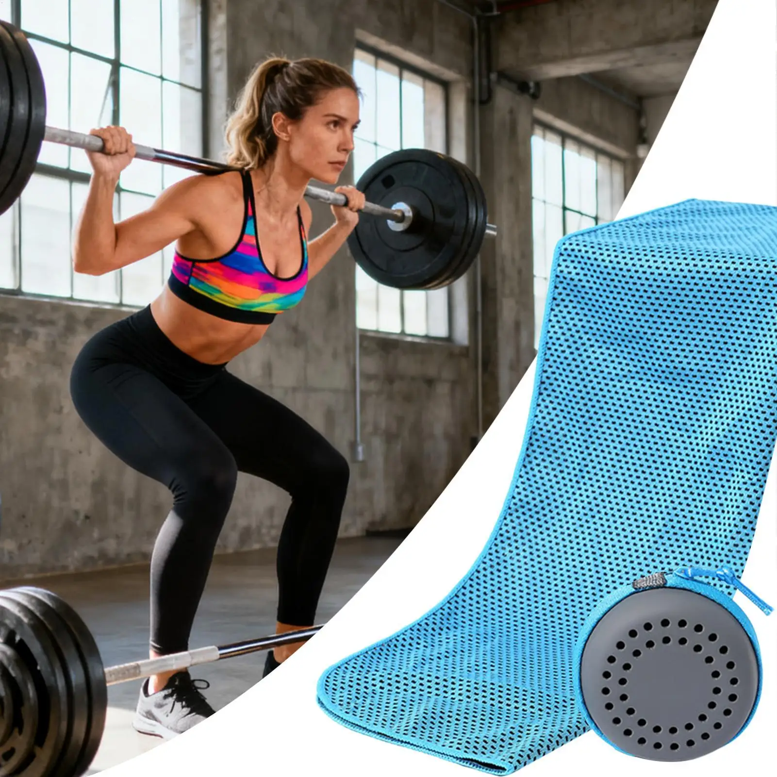 Cooling Towels Soft Breathable Reusable Quick-Drying Rags Sweat Towel for Fitness Sports Golf Baseball Running Yoga Hiking