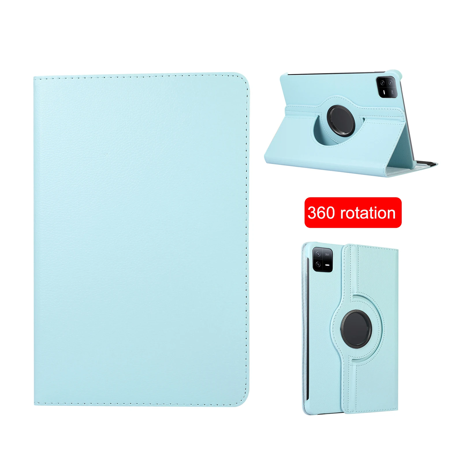 

360 Rotation For Xiaomi MiPad 5 6 Pro 6S Tablet Case Stand Leather Back Cover Case for Xiaomi MI Pad 5 6 6S Pro 11 12.4 inch