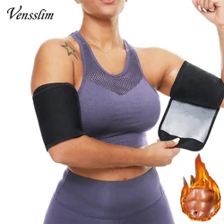 Vensslim 1 Pair Arm Trimmers Sauna Wrap Women Arms Sweat Hot Neoprene Bands Workout Slimming Fat Burner Trimmer Belt Corset