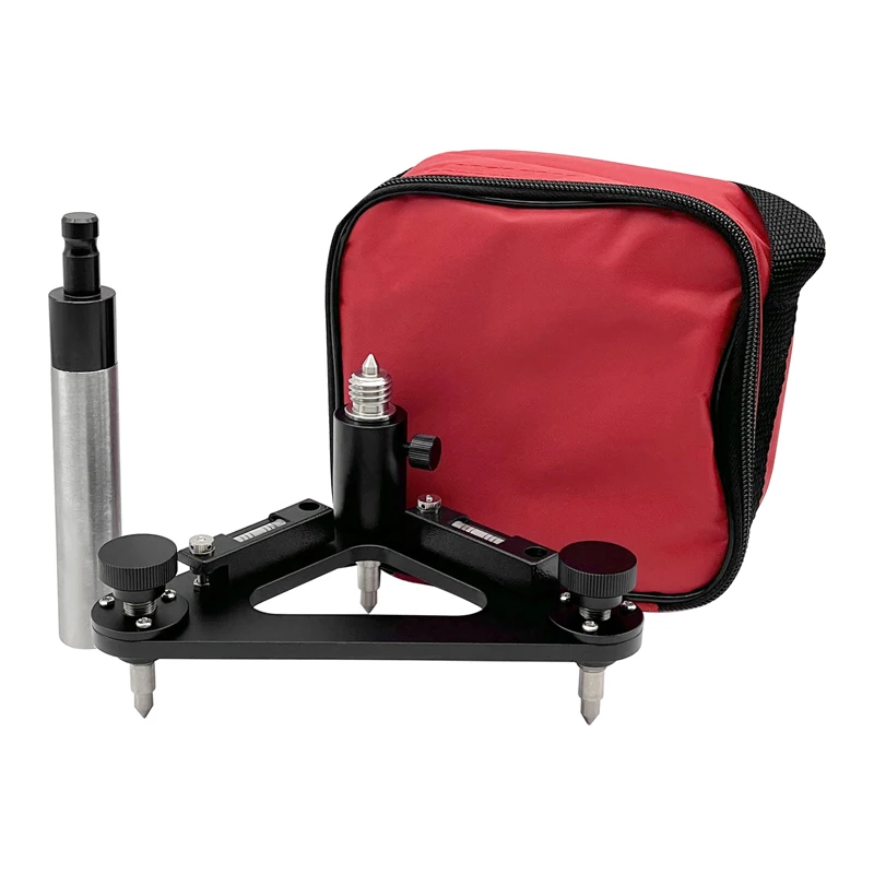 

Tribrach Set with Swiss interface extension rod for Prism and Tablet, Land Surveying Accessories.