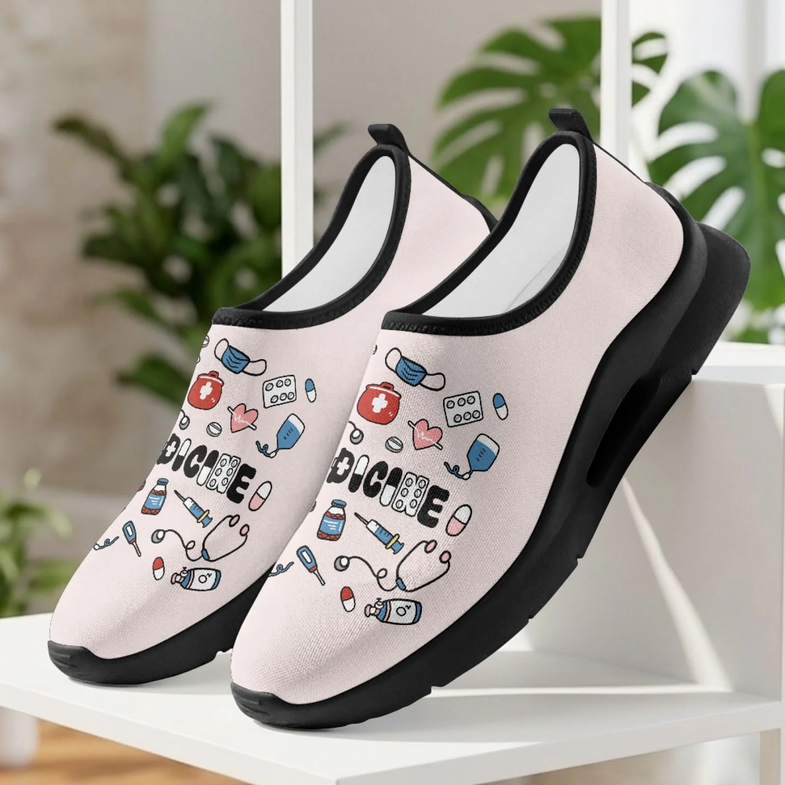PENSTROLL Mesh & EVA Comfortable Casual Shoes Breathable Tennis Shoes for Men Summer Medical Tools