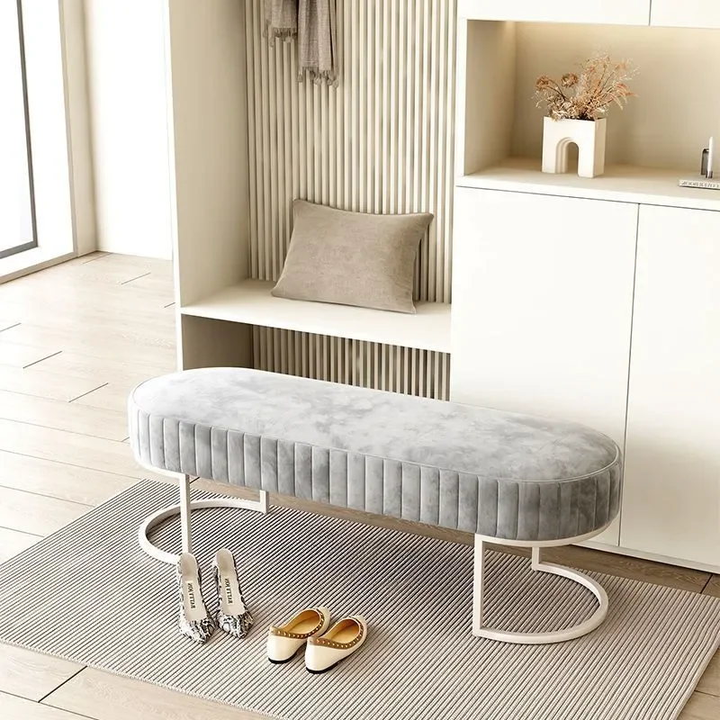 for Clothing Store Shoe Test Stool Fitting Room Shopping Mall Rest Changing Shoe  Long Bedside Household
