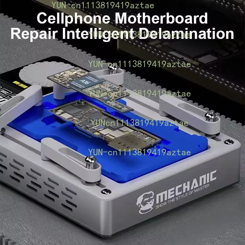 MECHANIC Heat Air Intelligent Heating Separator For iPhone X-16PM Motherboard Layer Face ID Repair Tin Template Welding Station