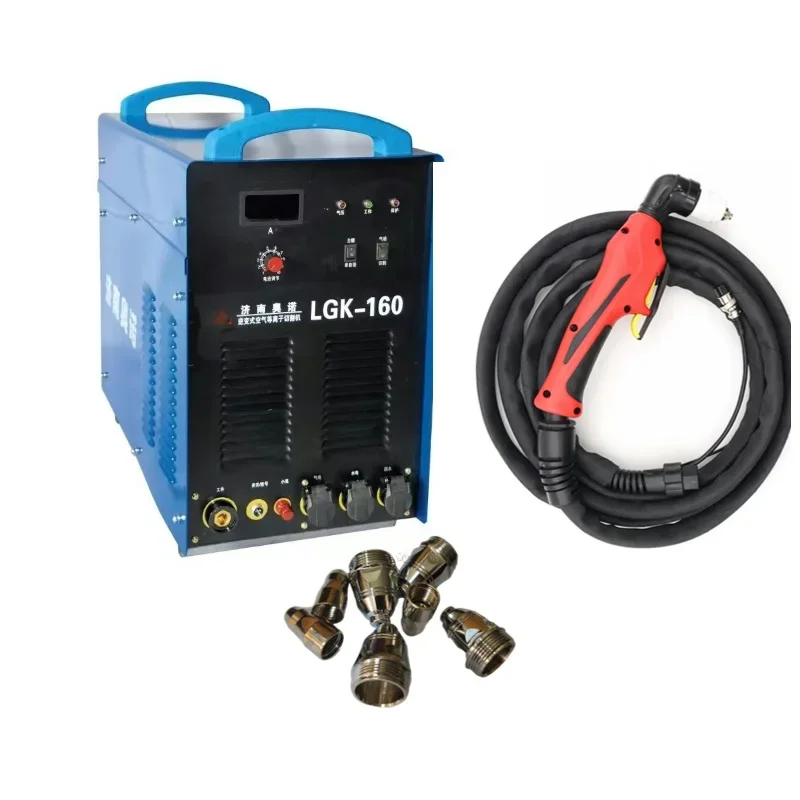 

Plasma cutting machine LGK100 dual-purpose industrial dual-voltage built-in air pump for cutting and welding.