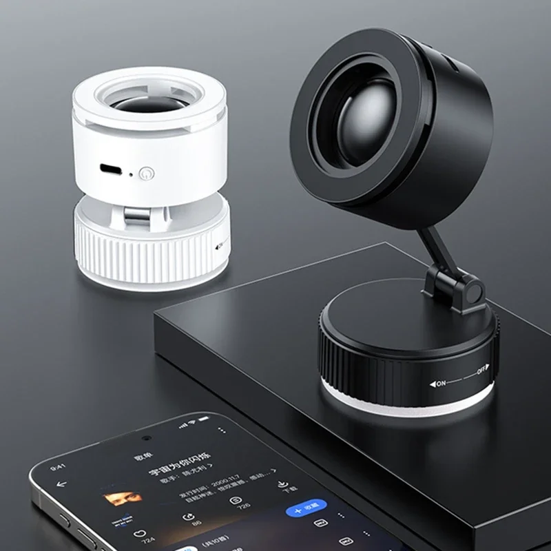 

Multi-functional Desktop Rotating Folding Vehicle Mount Suction Cup Magnetic Audio Phone Holder With Wireless Sensing Function