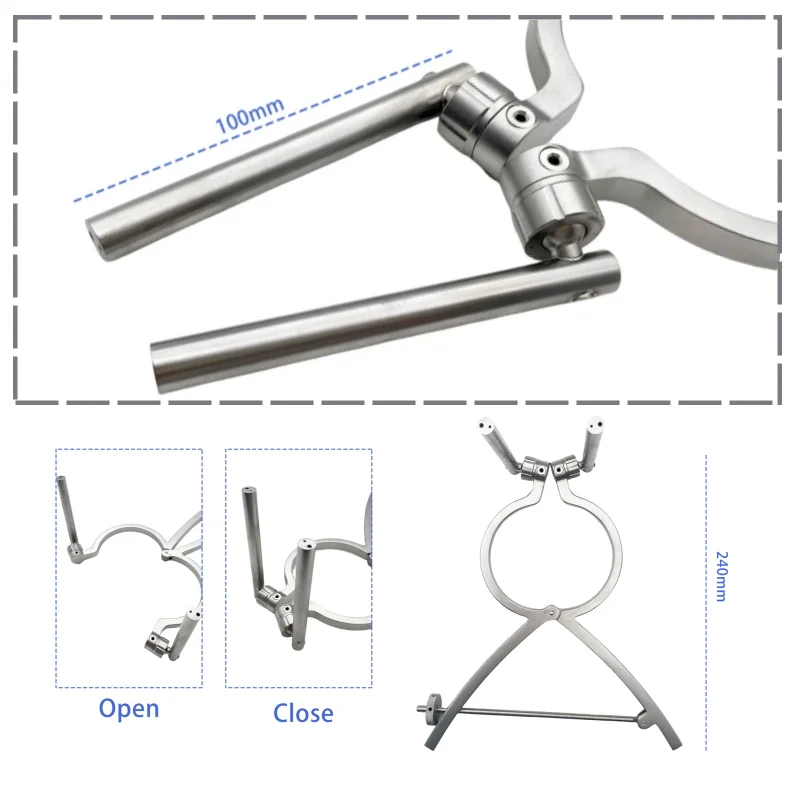 QSWTITAN Orthopedic Kirschner Distraction Forceps Adjustable Guide Pet Instrument