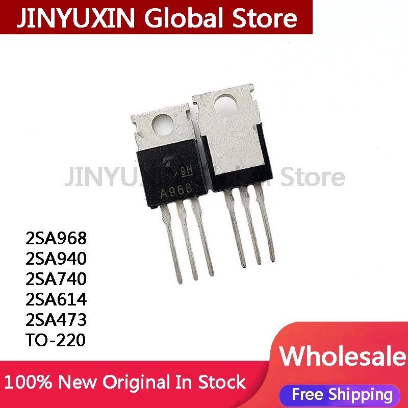 10 Uds 2SA968 2SA940 2SA740 2SA614 2SA473 TO-220 Chip IC en Stock
