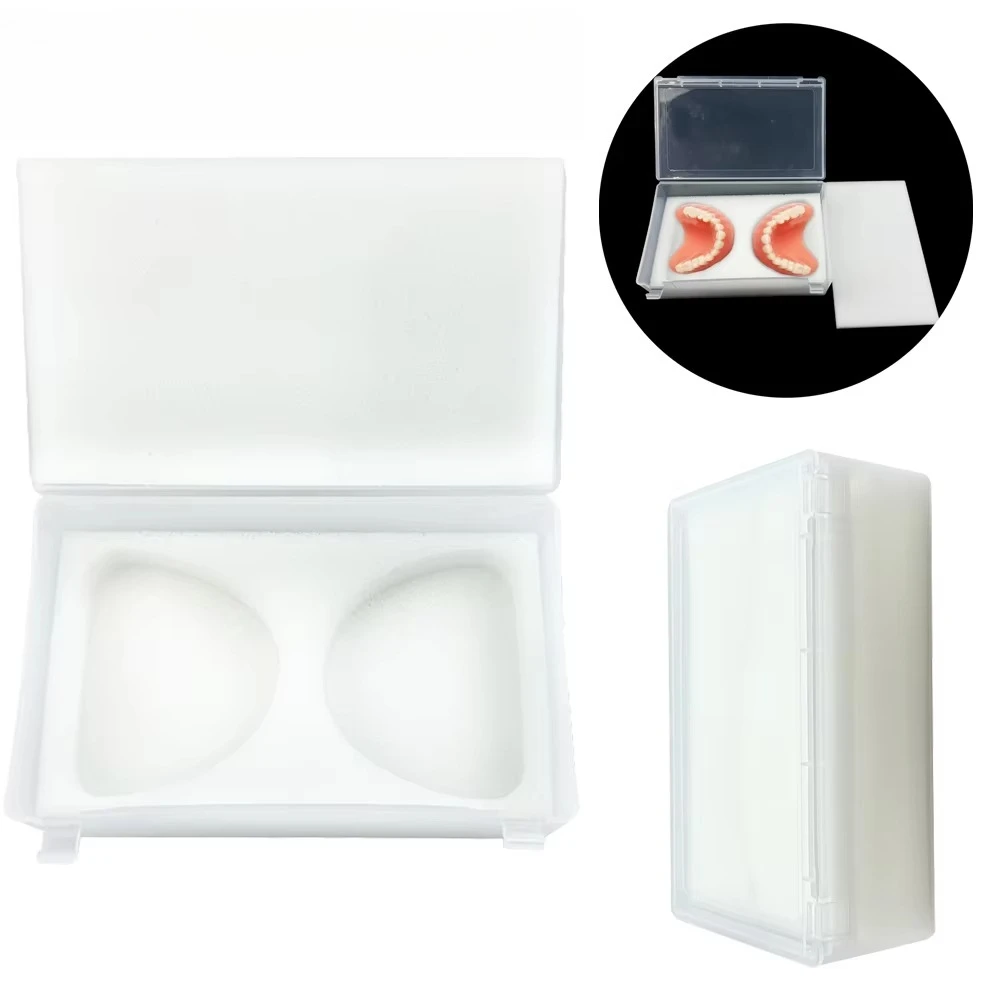 

10/15Pcs Dental Tooth Model Storage Box Denture Turnover Container Delivery Box Plaster Plastic Dentistry Model Placement Tray