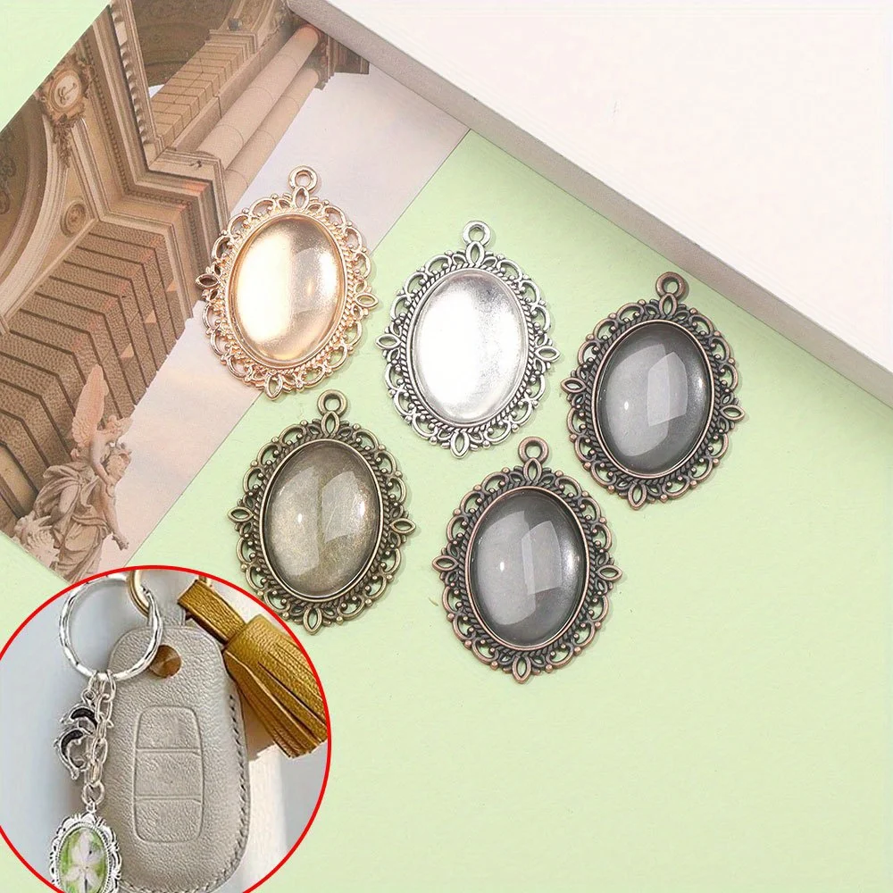 

3/6/12sets Multi-color Pendant Tray Kit, Used for DIY Accessories, Christmas, Halloween, Thanksgiving Decoration Accessories