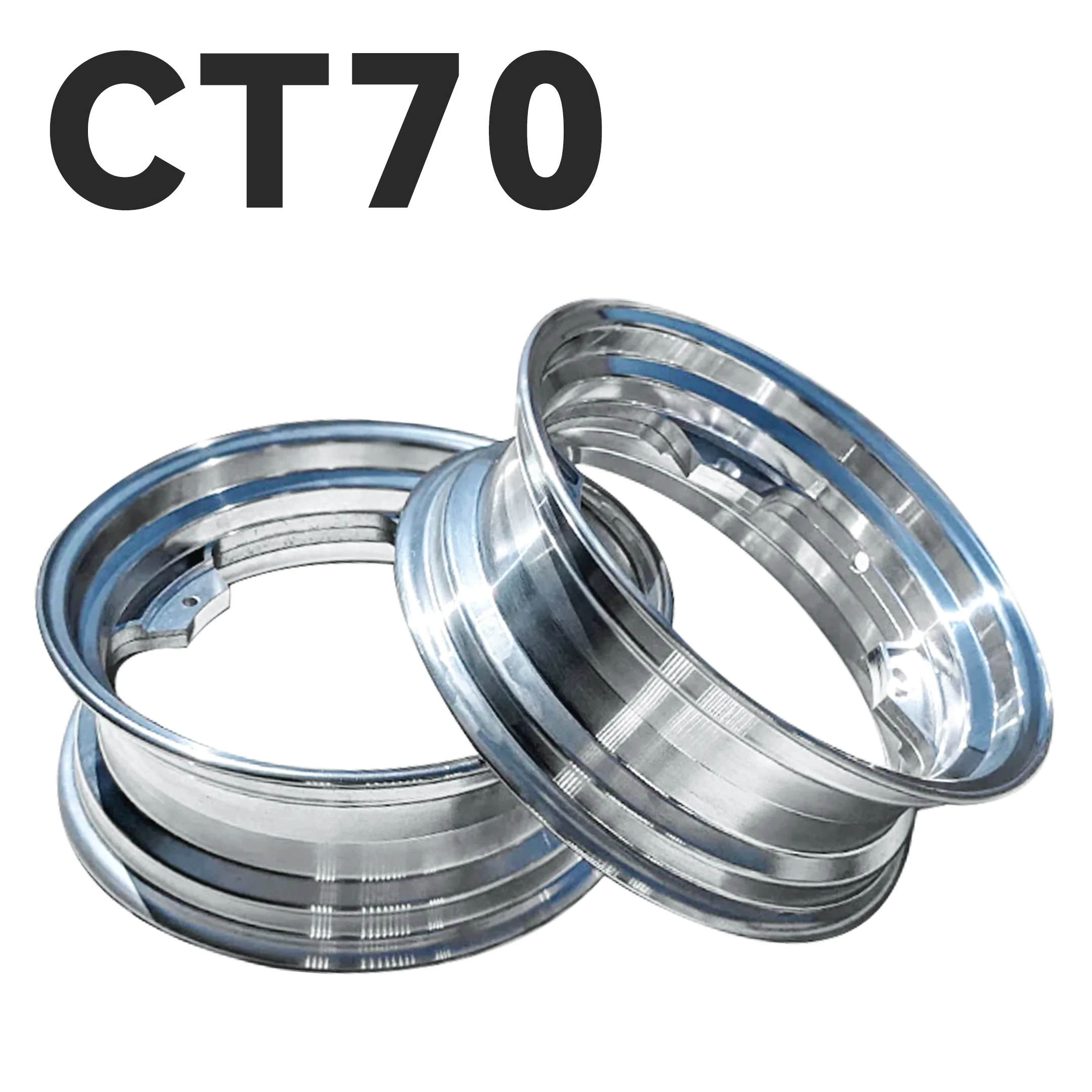 CT70 DAX Rims Kit 3.5-12inch A Pair of Aluminium Wheels Front And Rear Rims for CT70 1969-1970 - Image 5