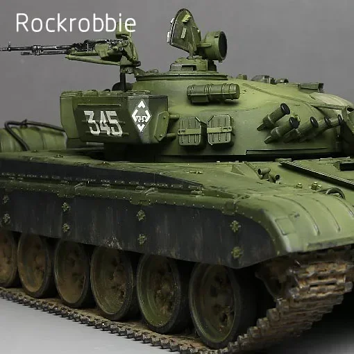 TAMIYA assemblare il kit modello in plastica 35160 Carro armato da battaglia principale sovietico T-72M1 1/35