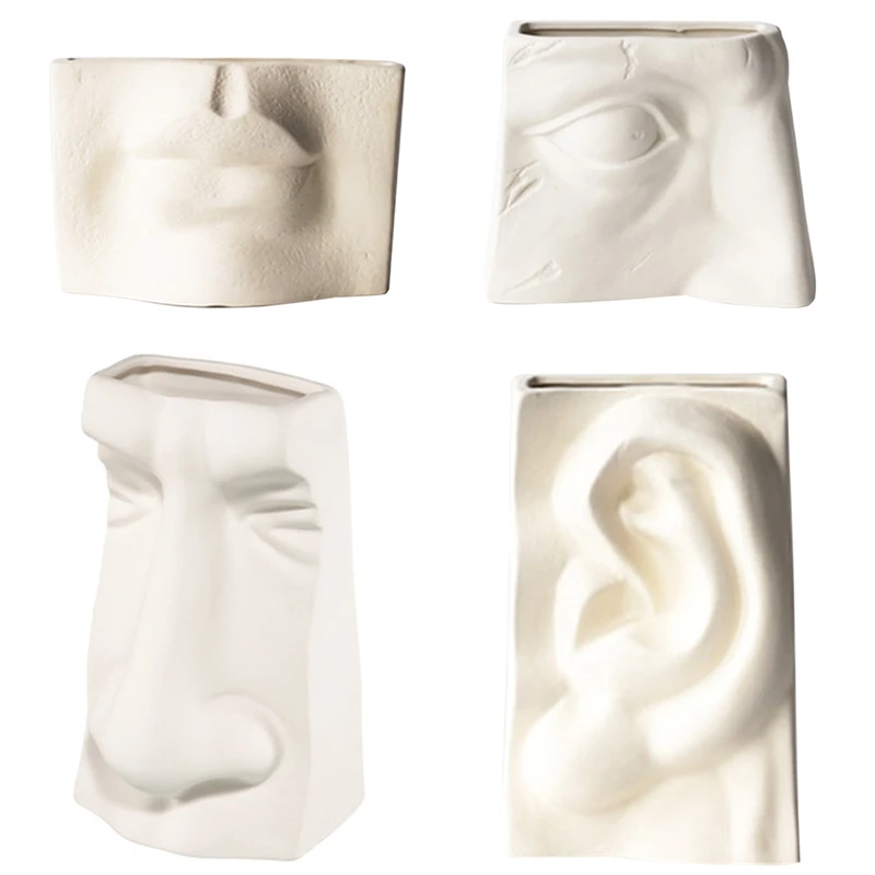 Promozione! Artigianato in ceramica ufficio Desktop vaso statua decorazione casa pianta disposizione vaso di fiori soggiorno vaso di rivestimento