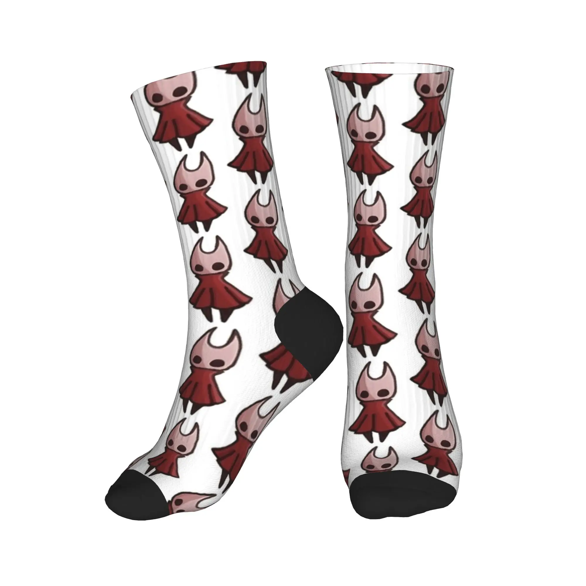 Calcetines de hombre Hollow Knight Hornet Silksong medias otoño ocio calcetines transpirables impreso deportes al aire libre calcetines antideslizantes