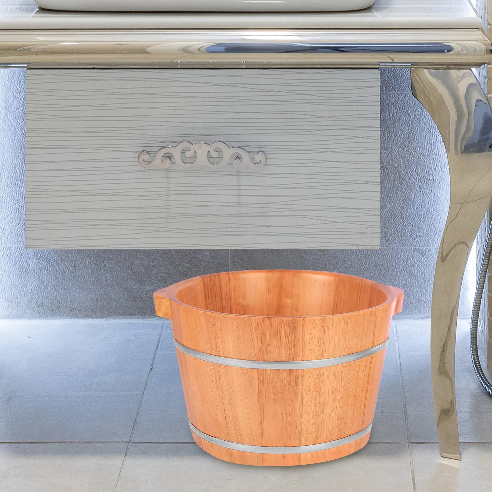 

1pcs Stainless Steel Rice Hoop Durable Kitchen Accessory Steaming Bucket Ring Household Container Ring Bucket Hoop For Home Use